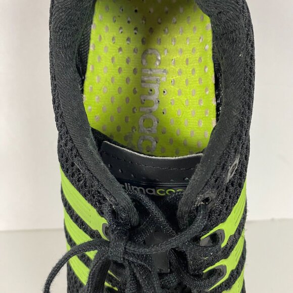 Adidas Cllimacool Running Shoes Sneakers Mens Size 8 Black Neon Green - Picture 15 of 16